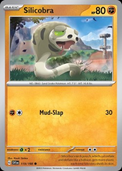 Carte Pokémon: Silicobra