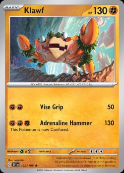 Carte Pokémon: Klawf