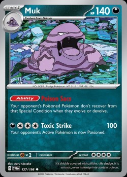 Carte Pokémon: Muk