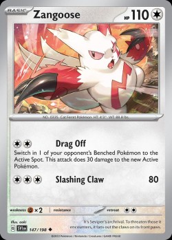 Carte Pokémon: Zangoose