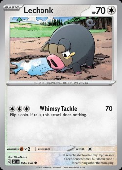 Carte Pokémon: Lechonk