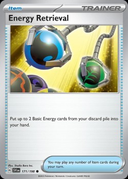 Carte Pokémon: Energy Retrieval