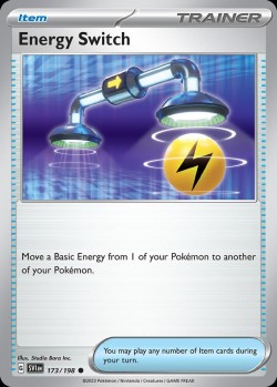 Carte Pokémon: Energy Switch