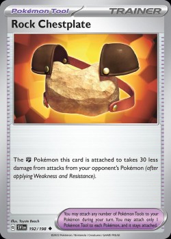 Carte Pokémon: Rock Chestplate