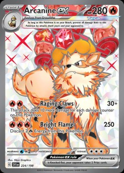 Carte Pokémon: Arcanine ex