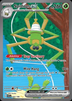 Carte Pokémon: Spidops ex