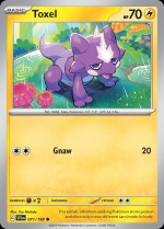 Carte Pokémon: Toxizap