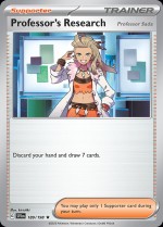 Carte Pokémon: Recherches Professorales