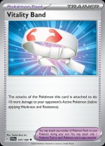 Carte Pokémon: Bandeau Vitalité