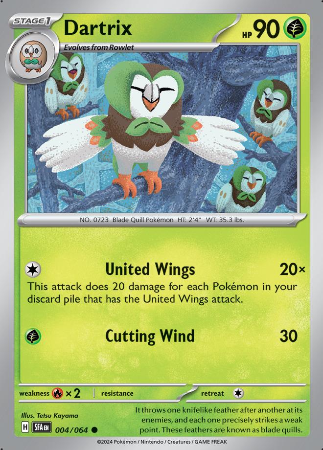 Carte Pokémon: Dartrix [Efflèche]