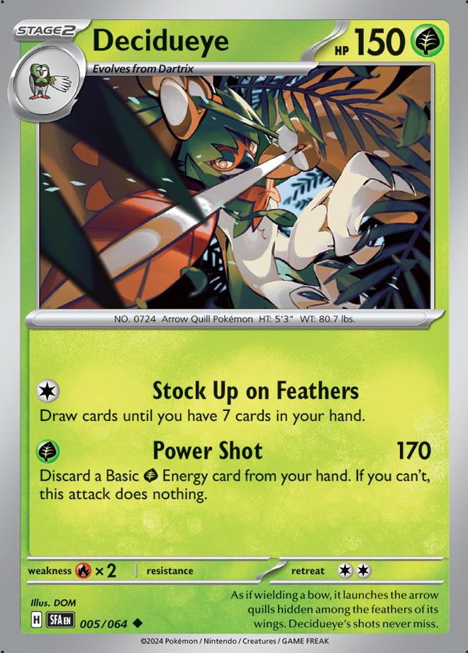 Carte Pokémon: Decidueye [Archéduc]