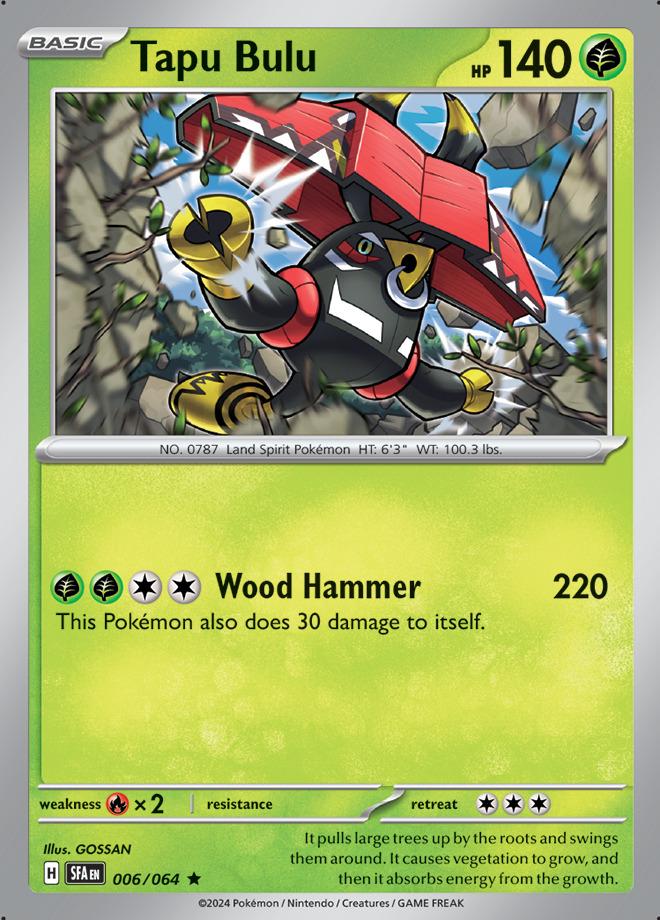 Carte Pokémon: Tapu Bulu [Tokotoro]