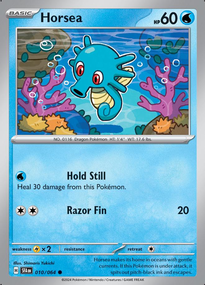 Carte Pokémon: Horsea [Hypotrempe]