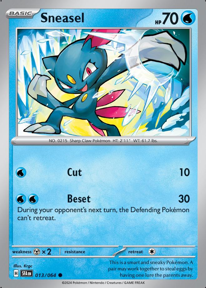 Carte Pokémon: Sneasel [Farfuret]