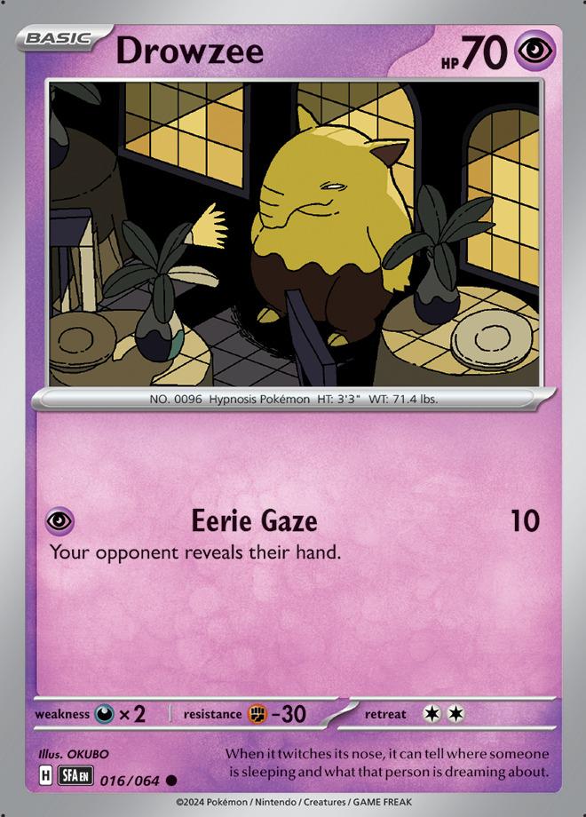 Carte Pokémon: Drowzee [Soporifik]