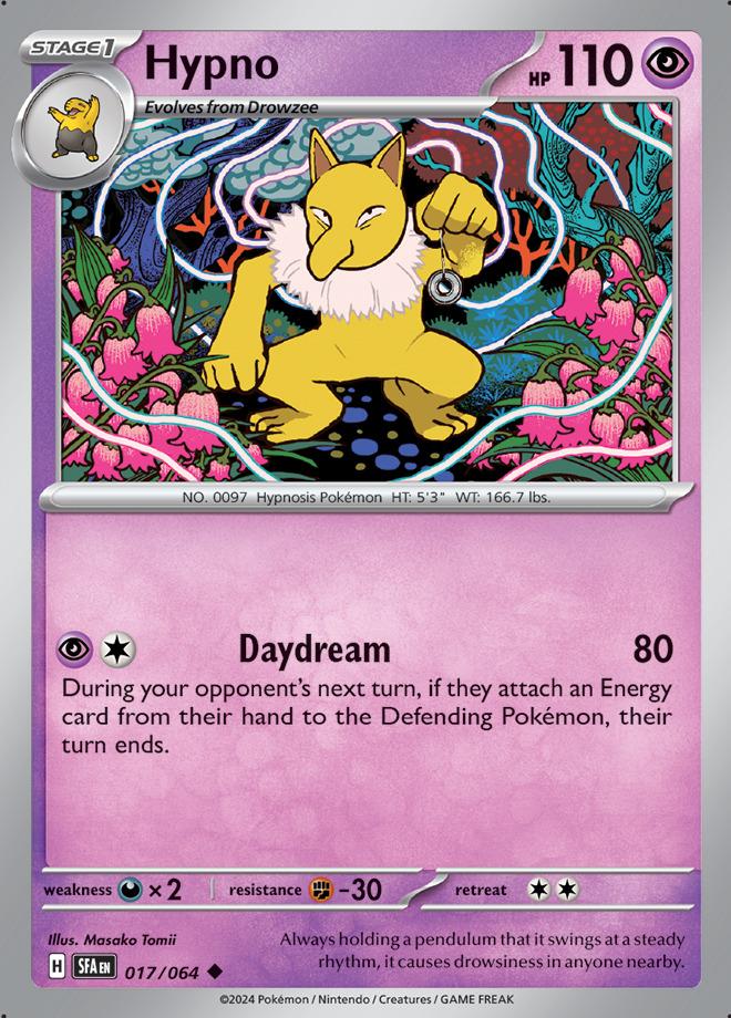 Carte Pokémon: Hypno [Hypnomade]