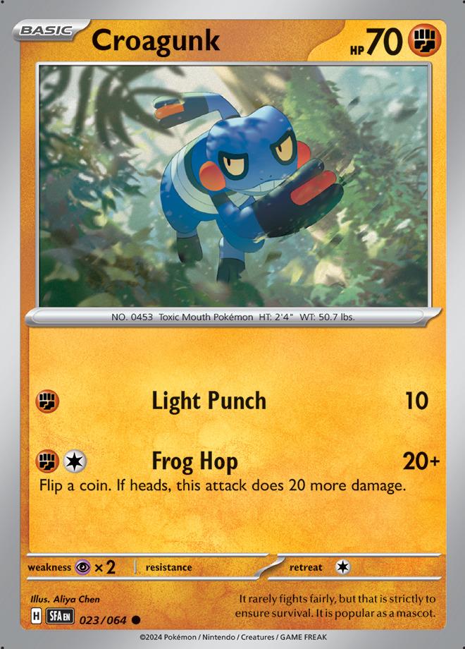 Carte Pokémon: Croagunk [Cradopaud]