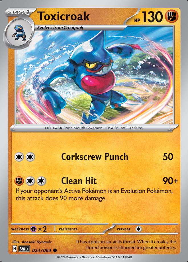 Carte Pokémon: Toxicroak [Coatox]