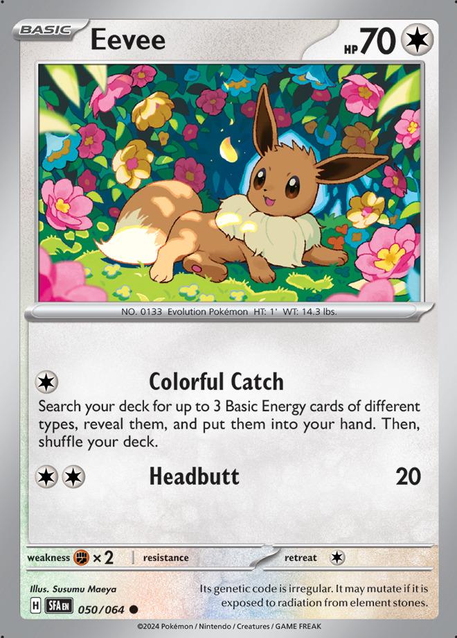 Carte Pokémon: Eevee [Évoli]