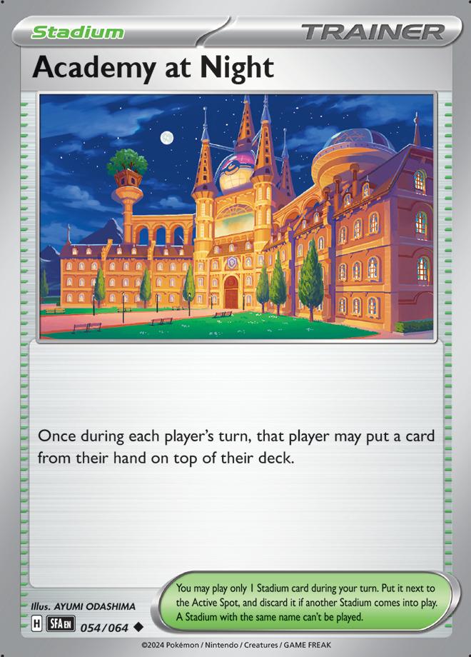 Carte Pokémon: Academy at Night [Académie de Nuit]