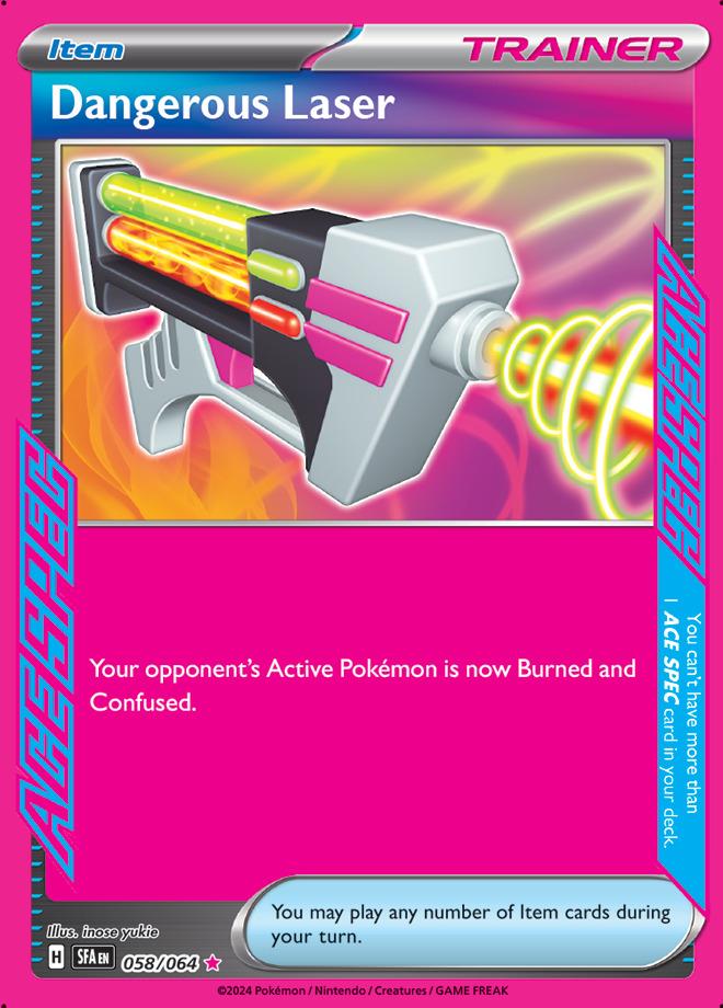 Carte Pokémon: Dangerous Laser [Laser Dangereux]