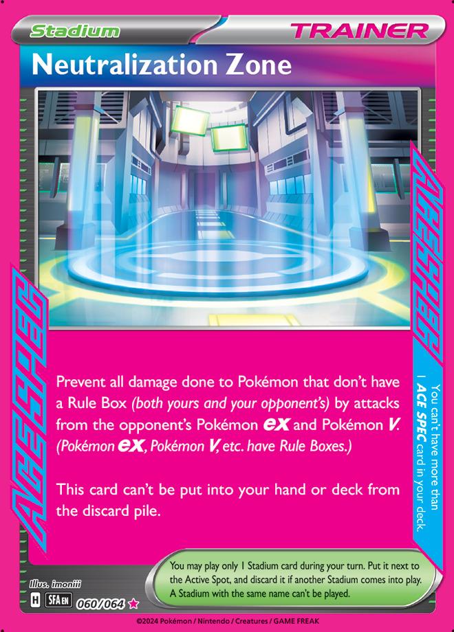 Carte Pokémon: Neutralization Zone [Zone de Neutralisation]