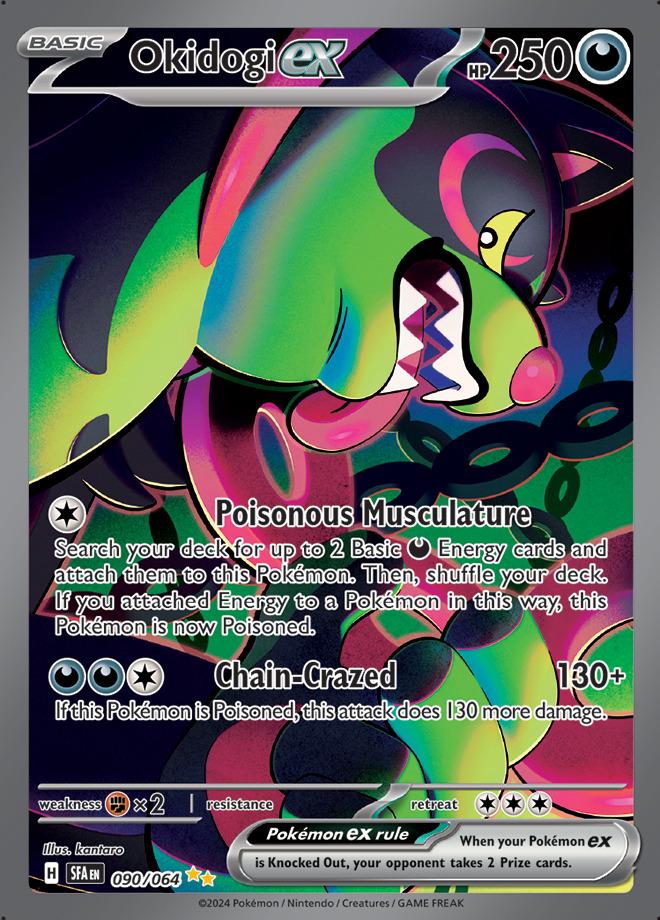 Carte Pokémon: Okidogi ex [Félicanis ex]