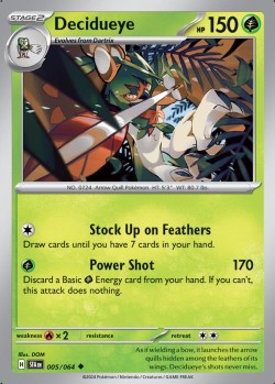 Carte Pokémon: Decidueye