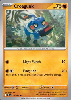 Carte Pokémon: Croagunk