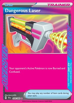 Carte Pokémon: Dangerous Laser