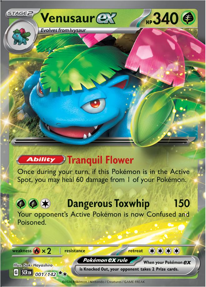 Carte Pokémon: Venusaur ex [Florizarre ex]