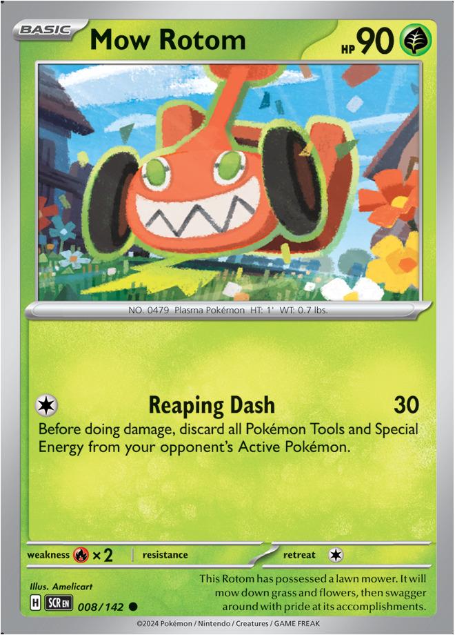 Carte Pokémon: Mow Rotom [Motisma Tonte]