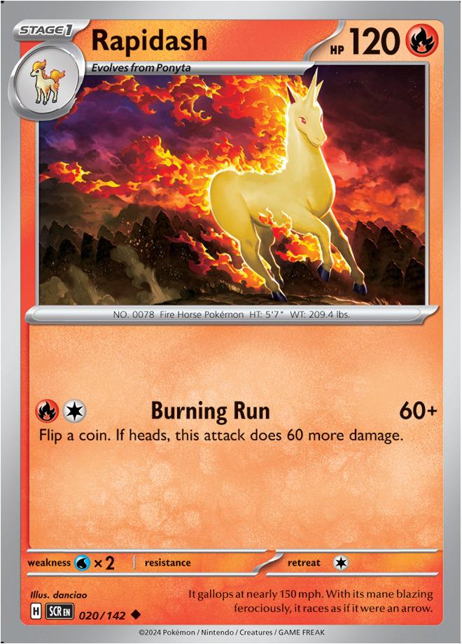 Carte Pokémon: Rapidash [Galopa]