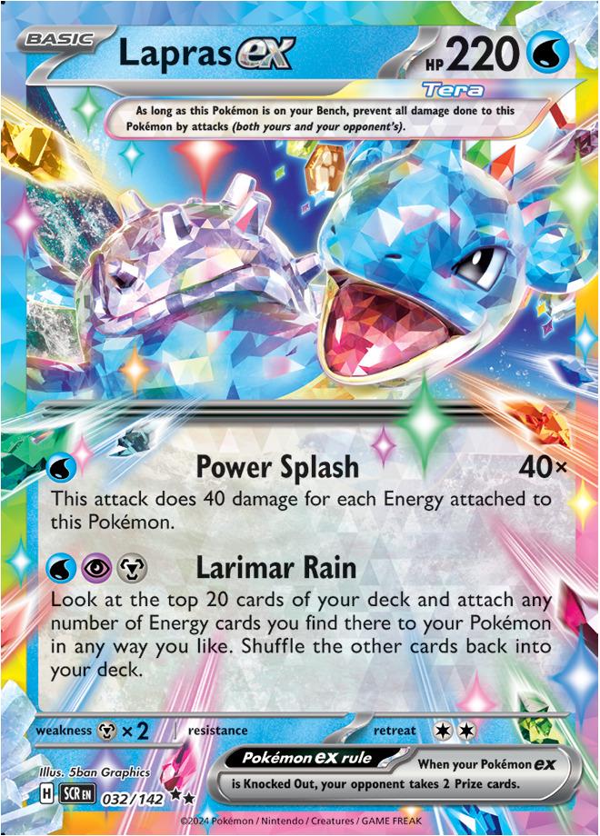 Carte Pokémon: Lapras ex [Lokhlass ex]