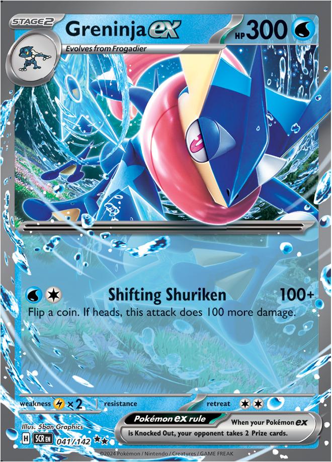 Carte Pokémon: Greninja ex [Amphinobi ex]