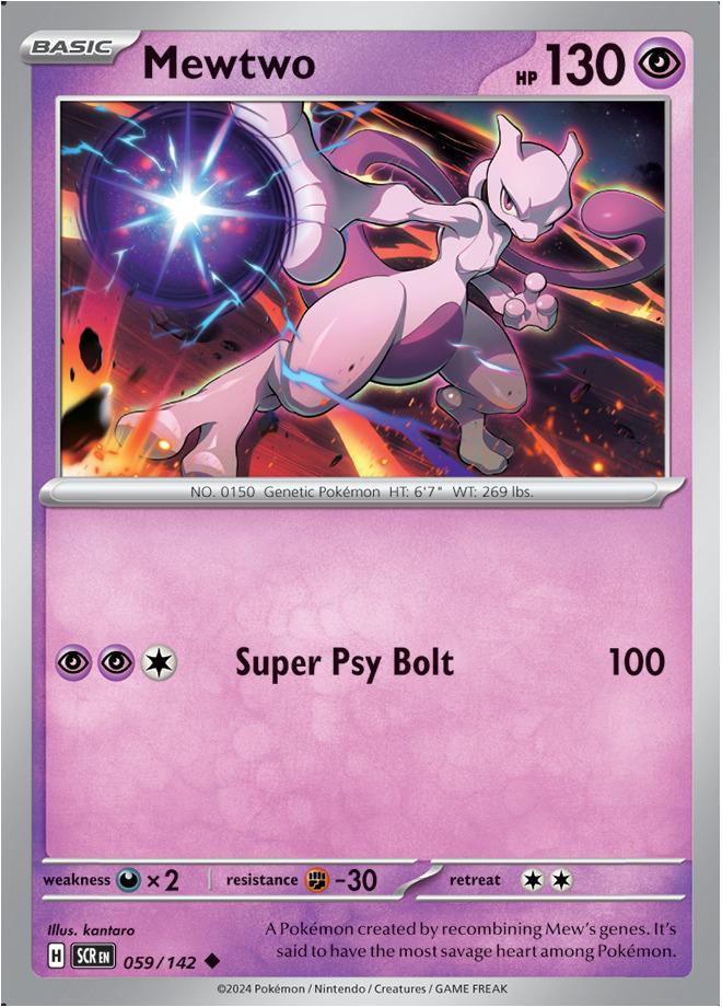 Carte Pokémon: Mewtwo [Mewtwo]