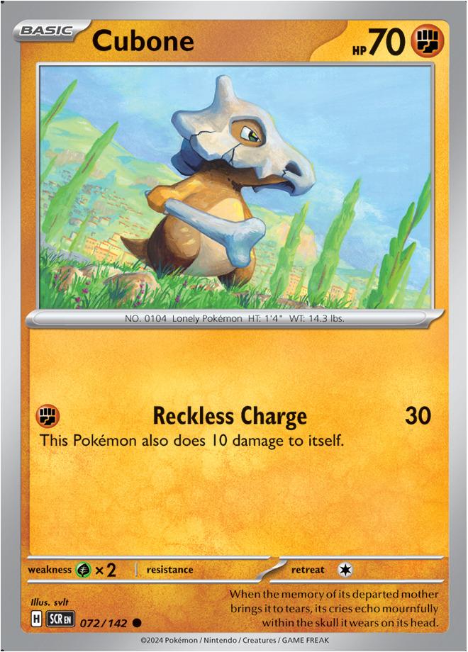 Carte Pokémon: Cubone [Osselait]