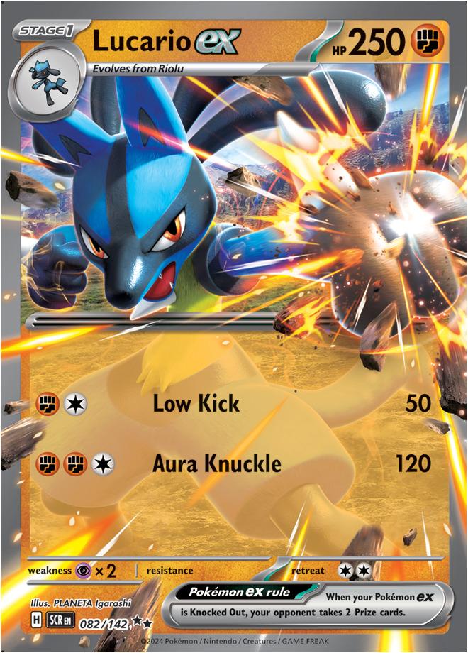 Carte Pokémon: Lucario ex [Lucario ex]