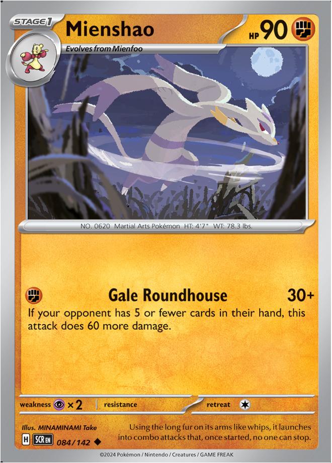 Carte Pokémon: Mienshao [Shaofouine]