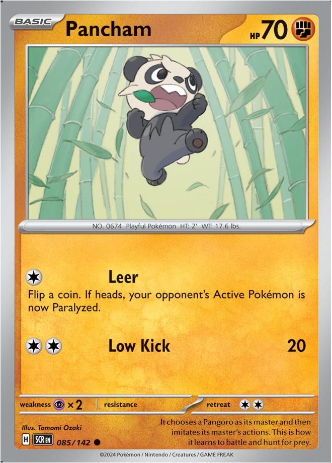 Carte Pokémon: Pancham [Pandespiègle]