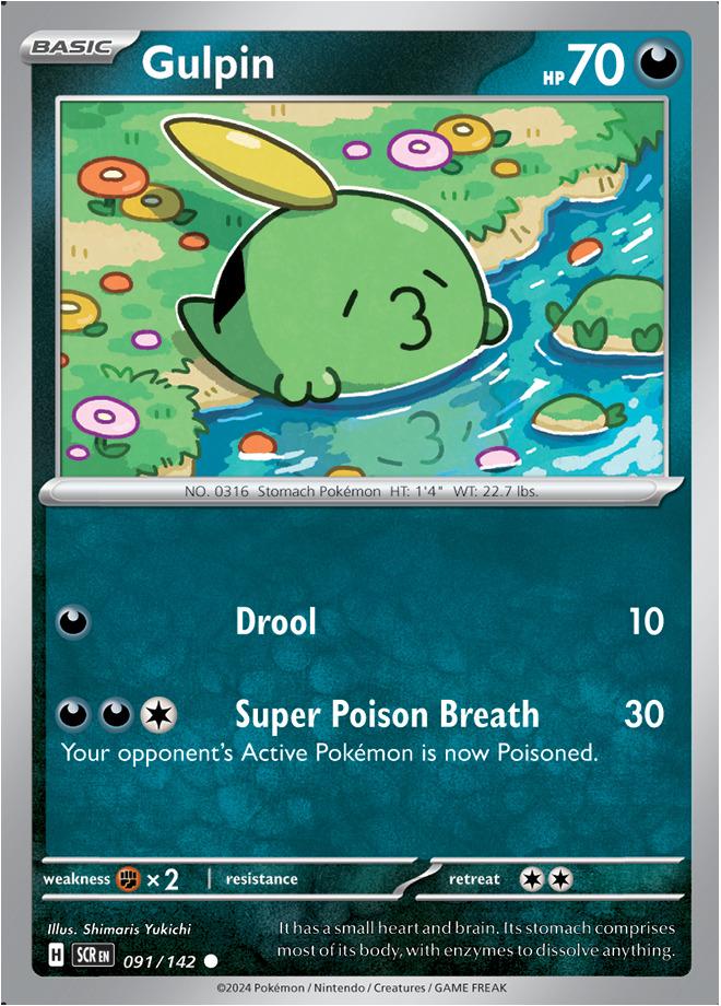 Carte Pokémon: Gulpin [Gloupti]