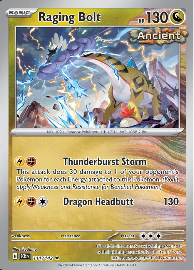 Carte Pokémon: Raging Bolt [Ire-Foudre]