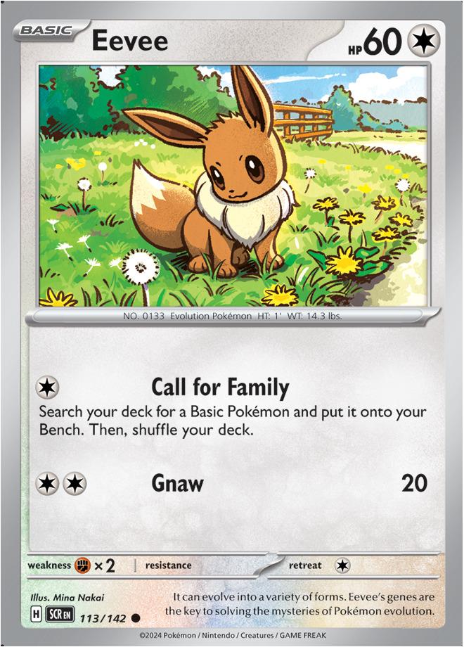 Carte Pokémon: Eevee [Évoli]