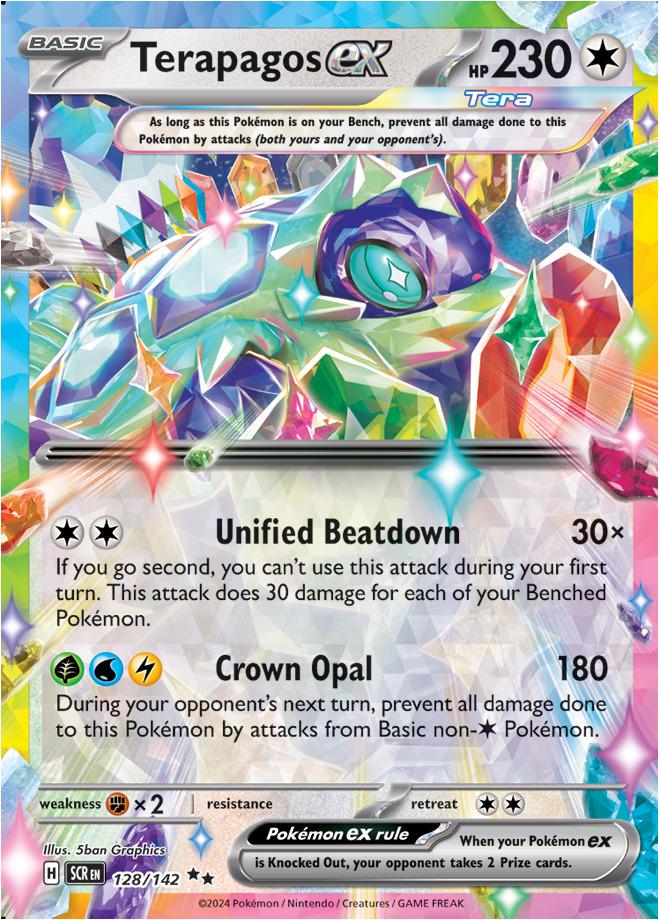 Carte Pokémon: Terapagos ex [Terapagos ex]