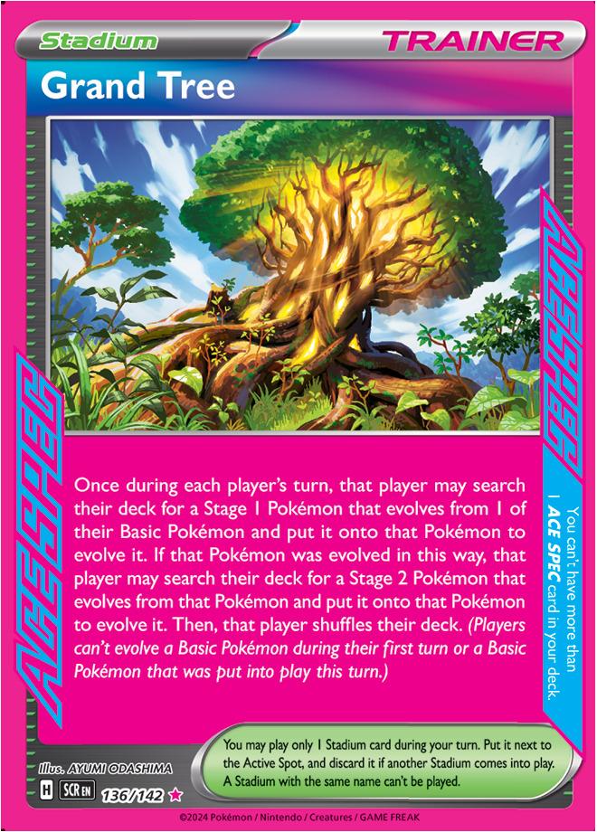 Carte Pokémon: Grand Tree [Arbre Majestueux]