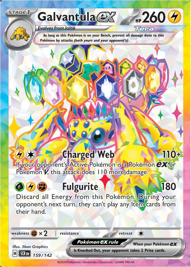 Carte Pokémon: Galvantula ex [Mygavolt ex]