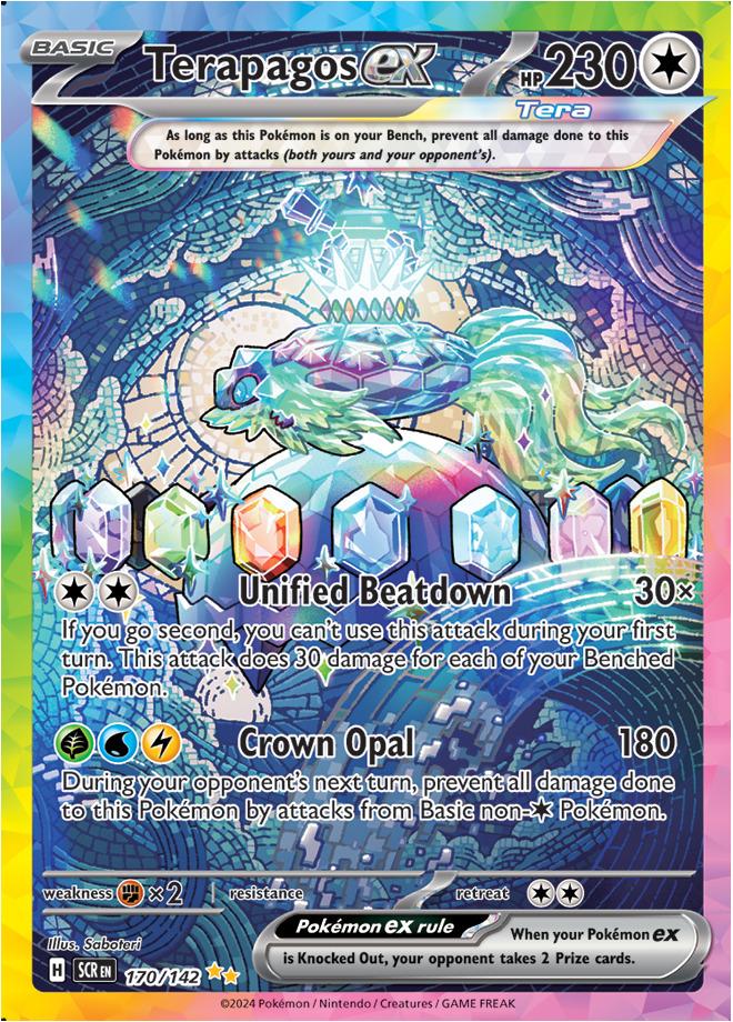 Carte Pokémon: Terapagos ex [Terapagos ex]