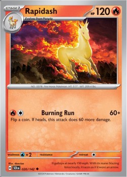 Carte Pokémon: Rapidash