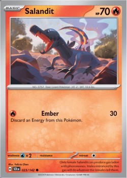 Carte Pokémon: Salandit