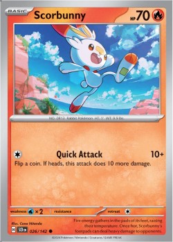 Carte Pokémon: Scorbunny